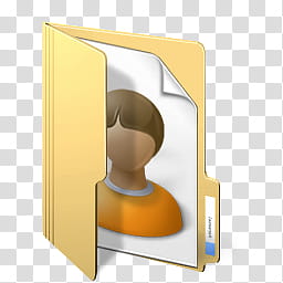 Windows Live For XP, folder icon transparent background PNG clipart