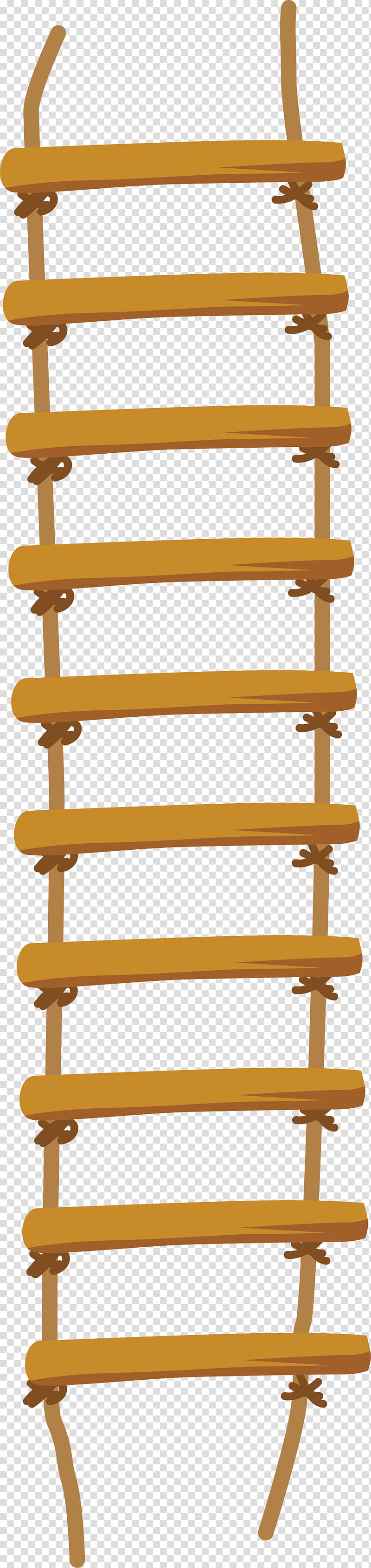 Ladder, Rope, Television, Repstege, Wood, Advertising, Hemp, Line transparent background PNG clipart