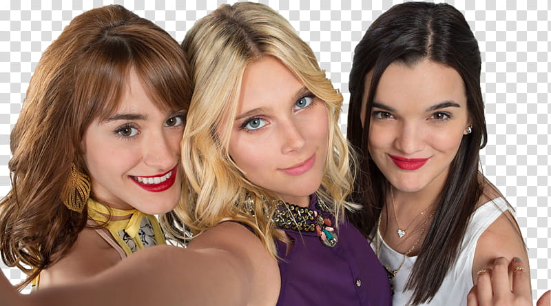 Soy Luna Valentina Zenere, three women standing near each other transparent background PNG clipart