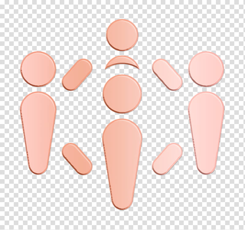 Holding hands in a circle icon Cloud development icon Share icon, Interface Icon, Pink, Skin, Peach, Nail, Finger, Material Property transparent background PNG clipart