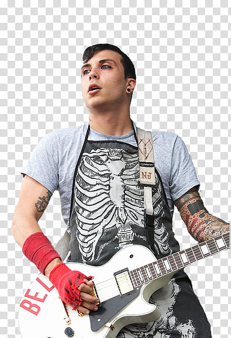 Frank Iero transparent background PNG clipart