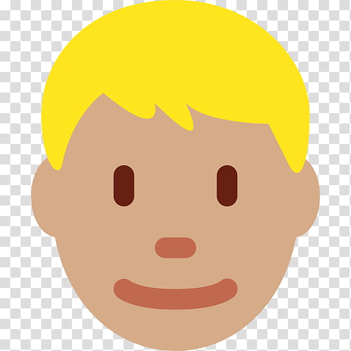 Smiley Face, Blond, Emoji, Human Skin Color, Dark Skin, Light Skin, Hair, Male transparent background PNG clipart