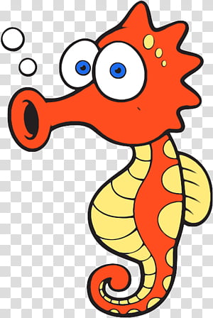 Book Drawing,  Seahorse,  Cartoon, Coloring Book, Line Art transparent background PNG clipart thumbnail