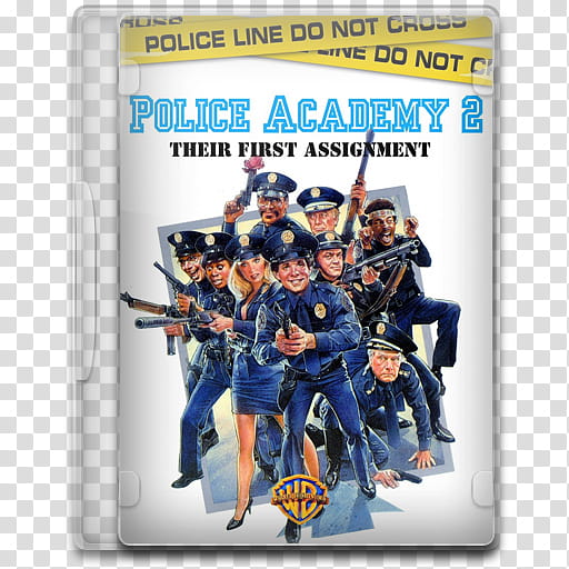 Movie Icon Mega , Police Academy , Their First Assignment, Police Academy  movie poster transparent background PNG clipart