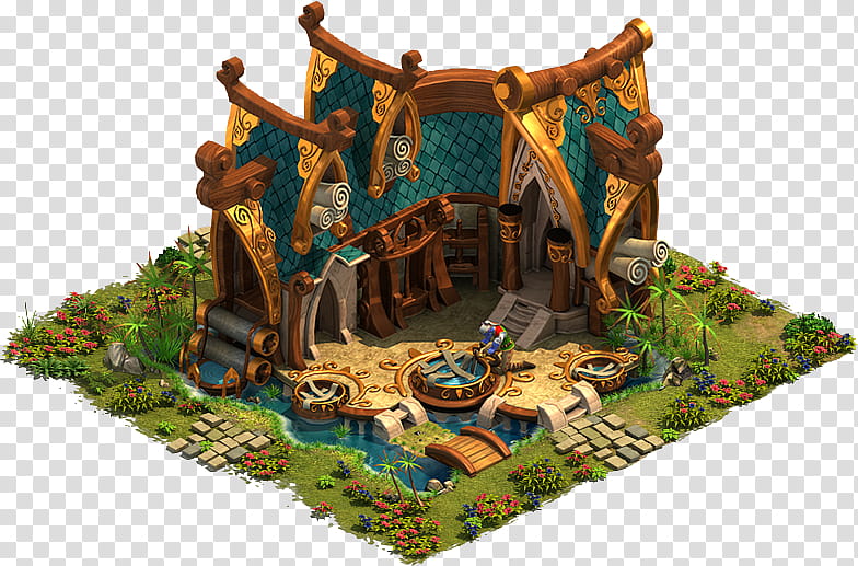 Elvenar Playset, Tribal Wars, Forge Of Empires, Innogames, Grepolis, West, Hut transparent background PNG clipart