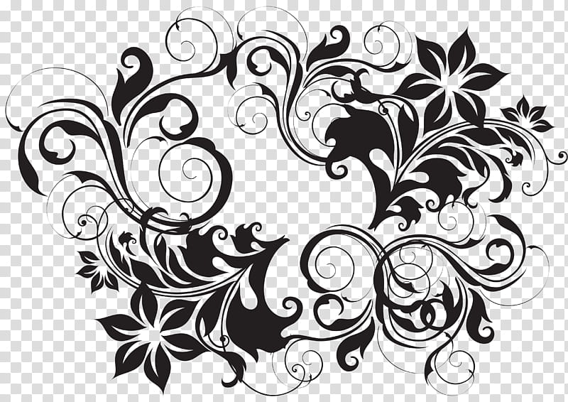 Black And White Flower, Drawing, Visual Arts, Stencil, Motif, Floral Design, Text, Diary transparent background PNG clipart
