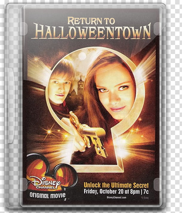 Return to Halloweentown  DVD Case Icon transparent background PNG clipart