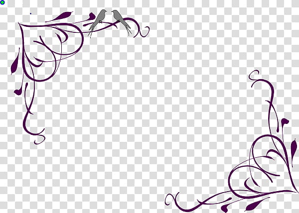 Blue Flower Borders And Frames, Decorative Corners, Purple, Floral Design, Lilac, Violet, Black, Text transparent background PNG clipart