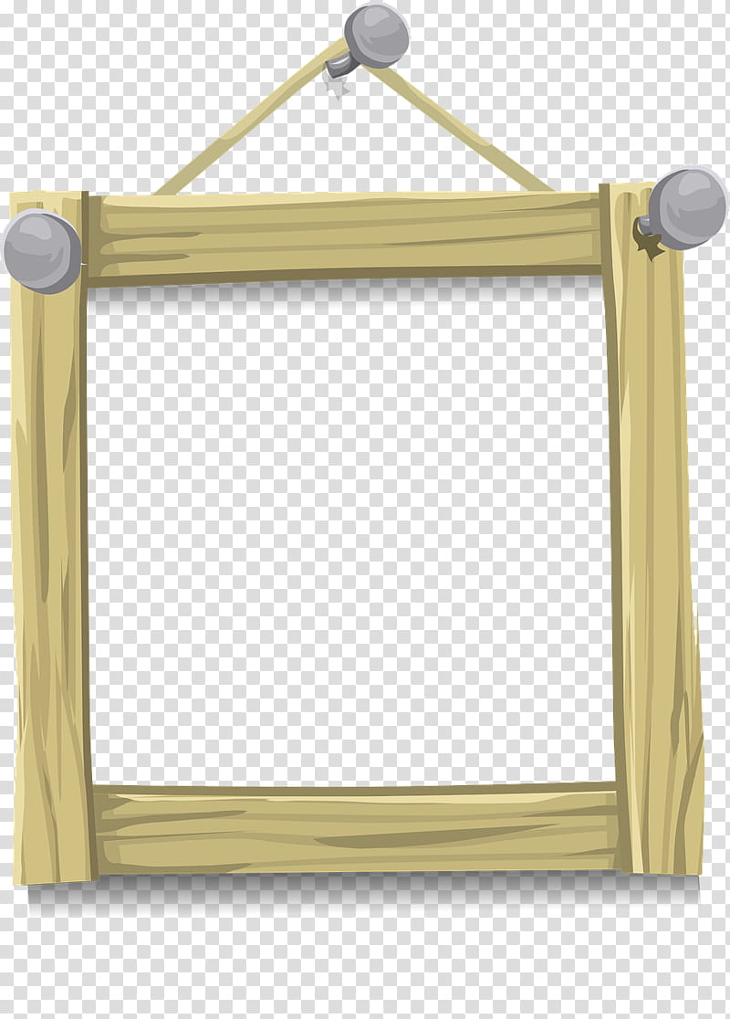 Wood Table Frame, Frames, Wooden Frame, Hanging Frame, Frame, Poster Frame, Yellow, Rectangle transparent background PNG clipart