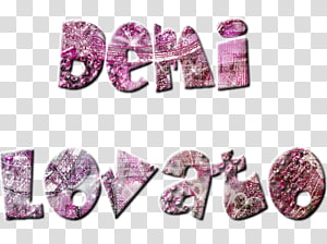 Textos de Demi Lovato transparent background PNG clipart thumbnail