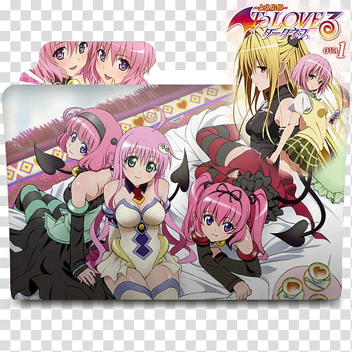 To Love Ru Complete Collection and ICO, To LOVE-Ru (), Darkness OVA icon transparent background PNG clipart