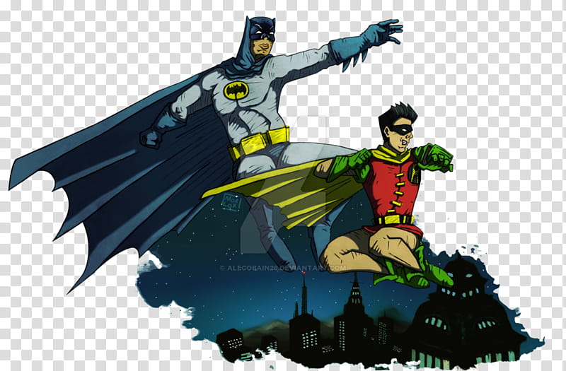 Batman and Robin In Mendoza transparent background PNG clipart