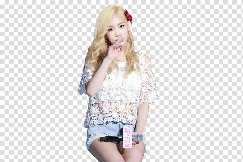 Taeyeon , a transparent background PNG clipart