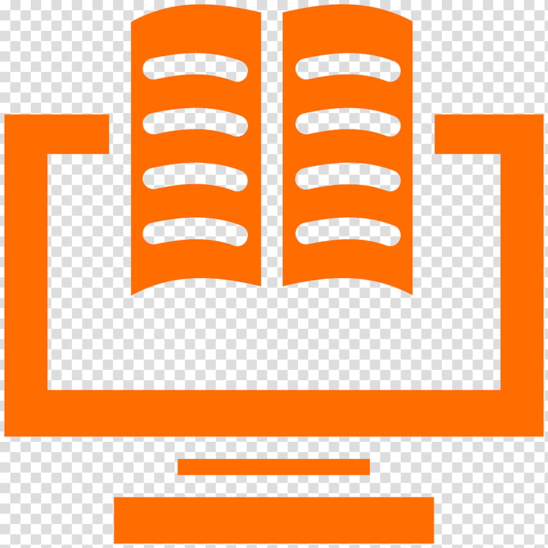 Database Logo, Education
, Elearning, Technology, Knowledge, Student, Big Data, Orange transparent background PNG clipart