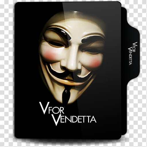 V for Vendetta  Folder Icon, V for Vendetta () (c) transparent background PNG clipart