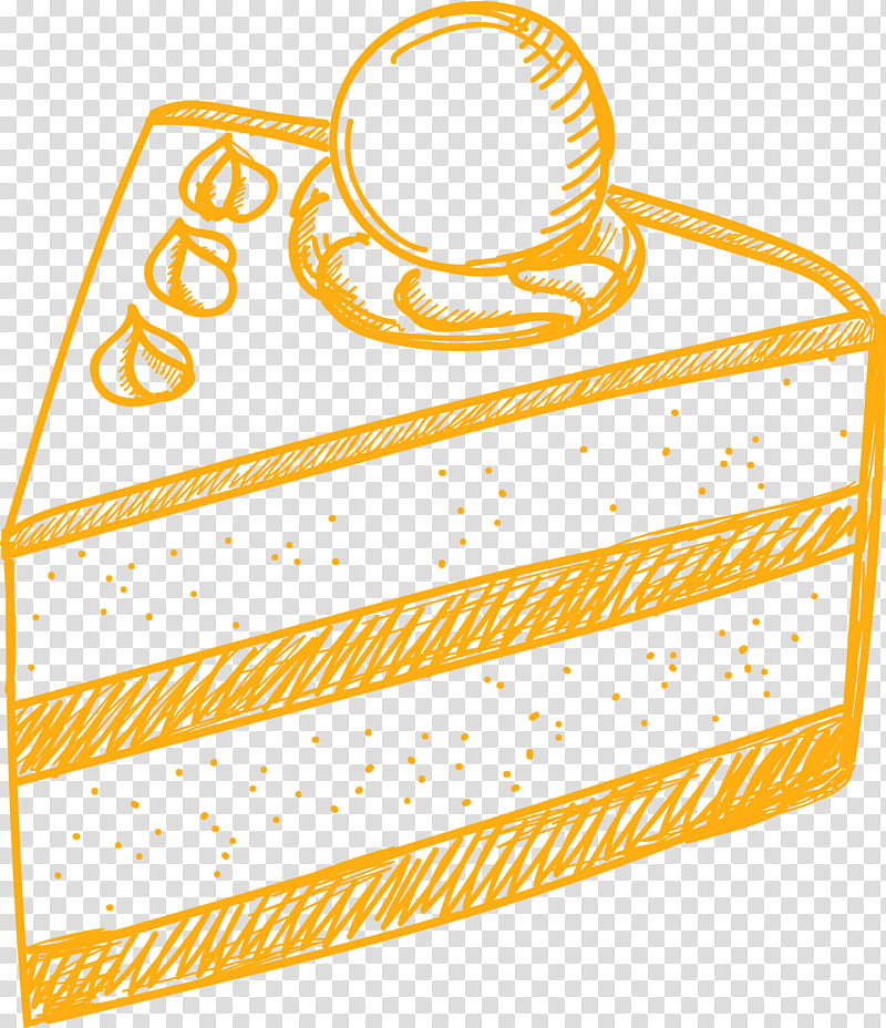 Cake, Dessert, Drawing, Cupcake, Pastry, Food, Yellow, Rectangle transparent background PNG clipart