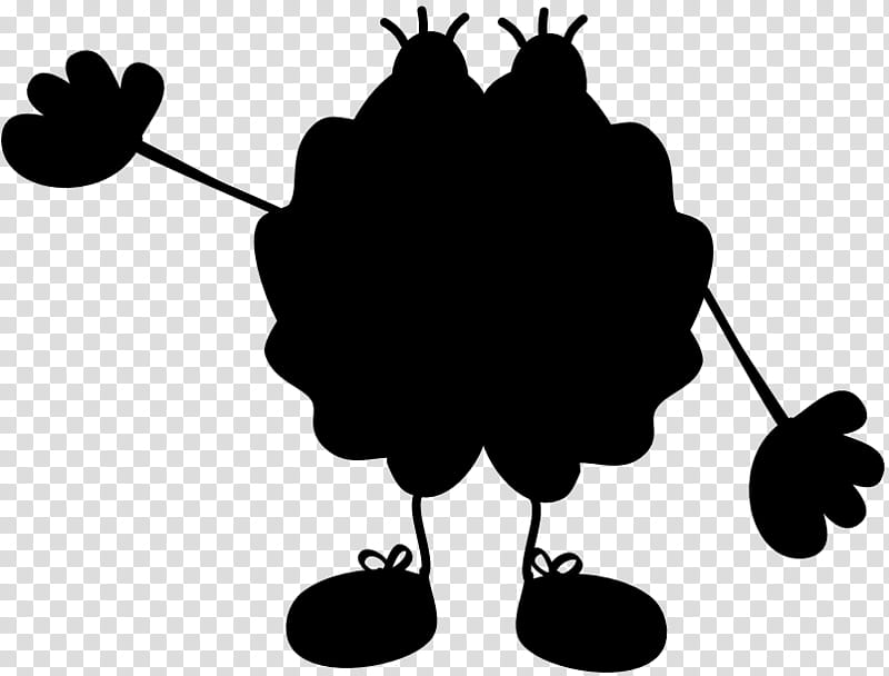 Black Tree, Leaf, Flower, Silhouette, Line, Plants, Black M, Cartoon transparent background PNG clipart