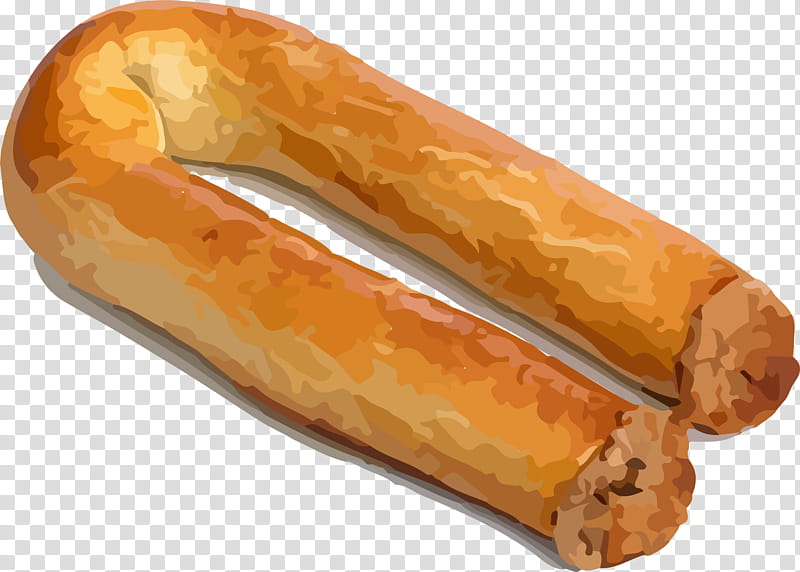 Swiss Cuisine Sausage, Bockwurst, Bratwurst, Croissant, Sausage Roll, Thuringian Sausage, Vienna Sausage, Pastry transparent background PNG clipart