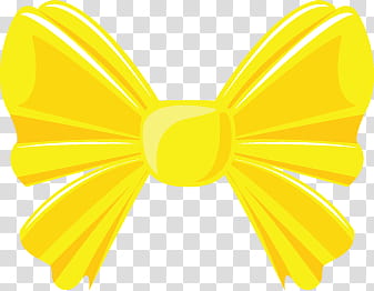 yellow bow clip art