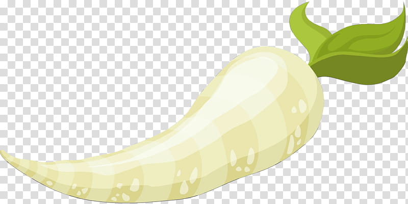 Banana, Daikon, Vegetable, Takuan, Horseradish, Food, Pungency, Garden Radish transparent background PNG clipart