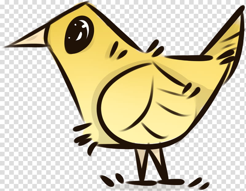 Bird Line Drawing, Pixel Art, Line Art, Cartoon, Creativity, Coloring Book, Yellow, Beak transparent background PNG clipart