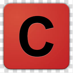 Icon , CCleaner, black C logo transparent background PNG clipart