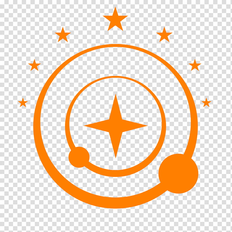 Circle Design, Elite Dangerous, Logo, Symbol, Video Games, Frontier Developments, Tacna, Orange, Line transparent background PNG clipart