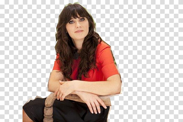 Zooey Deschanel transparent background PNG clipart