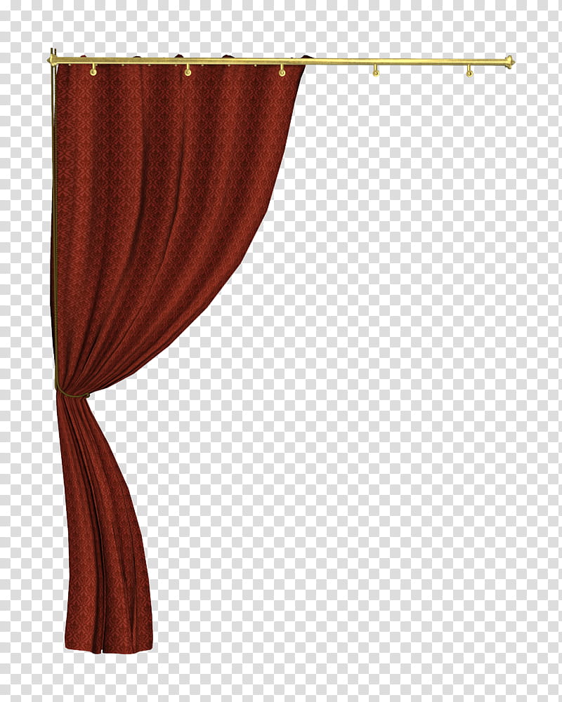 red curtain illustration transparent background PNG clipart
