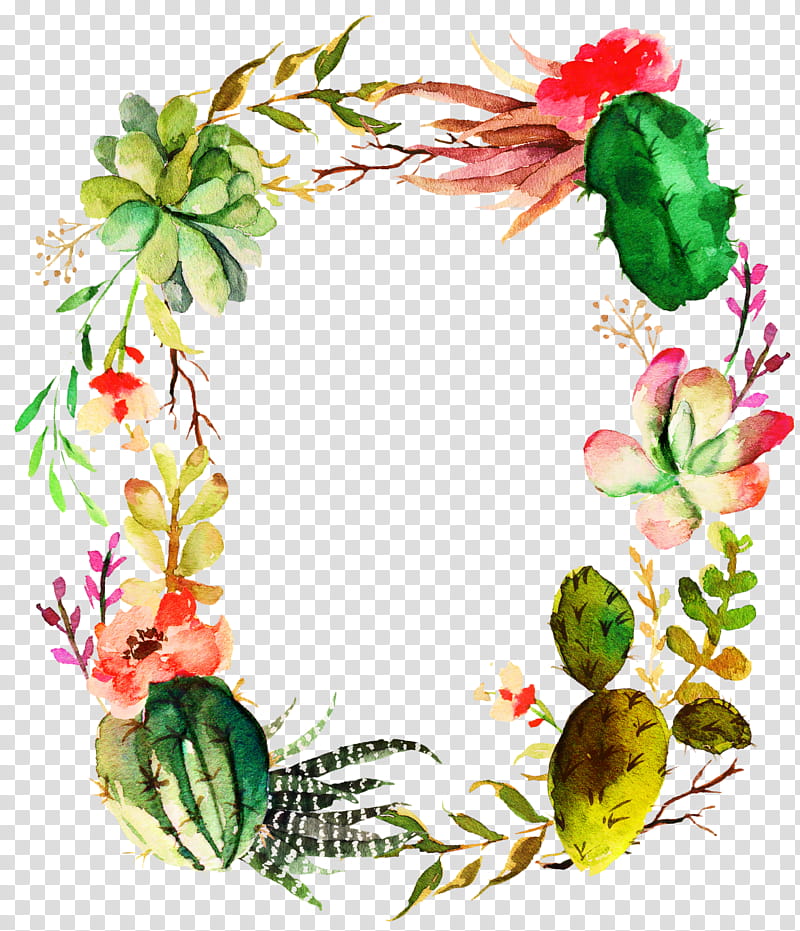 Wedding Flower, Succulent Plant, Garland, Cactus, Wreath, Plants, Wedding Invitation, Spoonflower transparent background PNG clipart