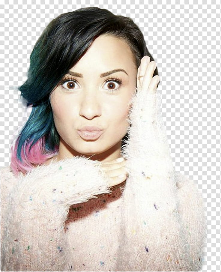 X DEMI LOVATO  transparent background PNG clipart