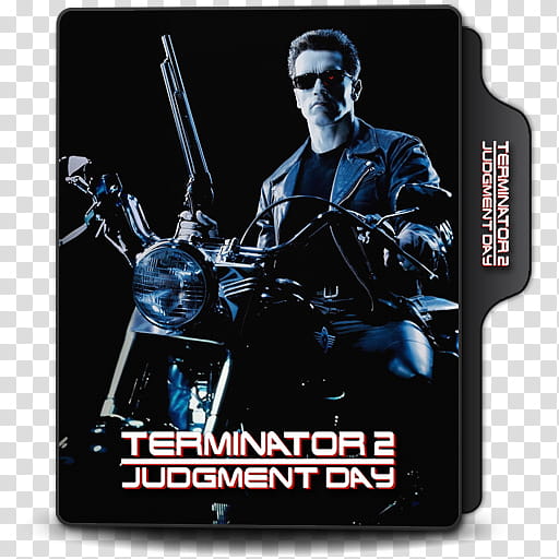 Terminator  Judgment Day  Folder Icons, Terminator , Judgment Day v transparent background PNG clipart