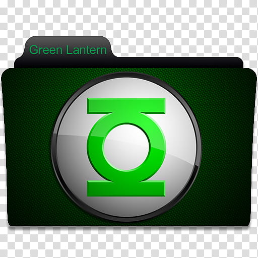 DC Comics Folder , Green Lantern transparent background PNG clipart