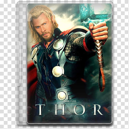 Movie Icon , Thor, Thor DVD case transparent background PNG clipart