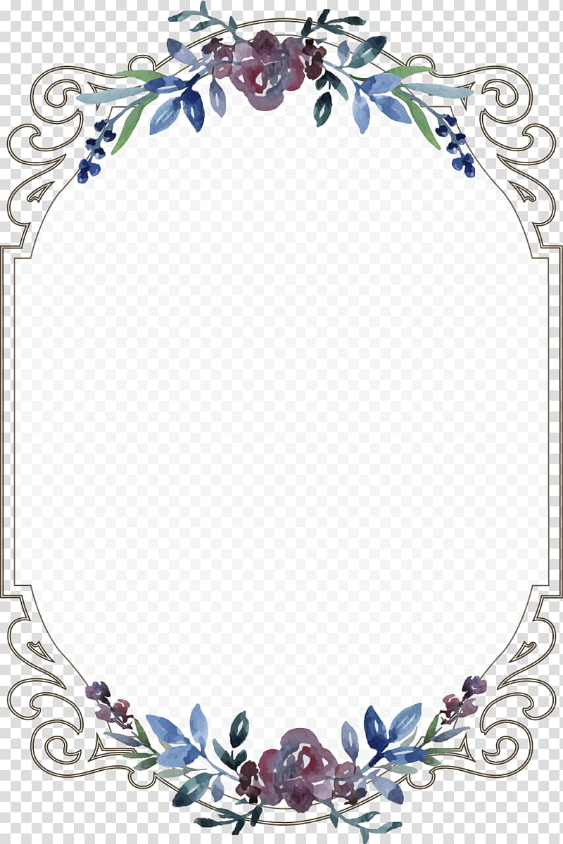 Brown Vintage Paper Border/Wedding Frame Template