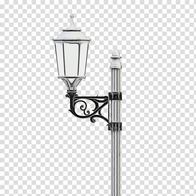 Street light, Watercolor, Paint, Wet Ink, Light Fixture, Lighting, Sconce, Lamp transparent background PNG clipart