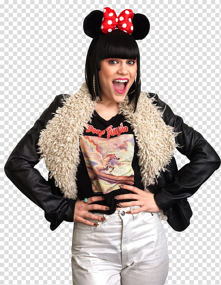 Jessie J ,  transparent background PNG clipart