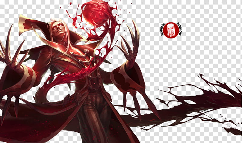 LEAGUE OF LEGENDS RENDERS: VLADIMIR, male character transparent background PNG clipart
