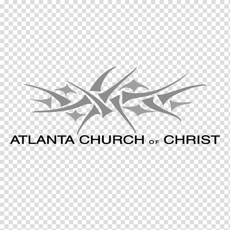 Jesus Christ, Atlanta, Logo, Churches Of Christ, Church Of God, White, Text, Black And White transparent background PNG clipart