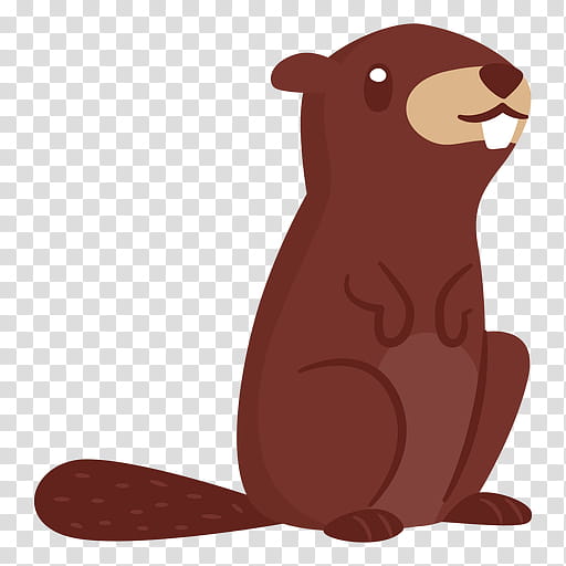 Otter, Beaver, Cartoon, Drawing, Platypus, Animal, Groundhog, Squirrel transparent background PNG clipart