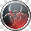 Neo S Dock Icons, Biohazard transparent background PNG clipart