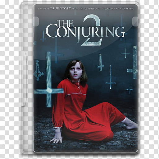 Movie Icon Mega , The Conjuring , The Conjuring DVD case transparent background PNG clipart