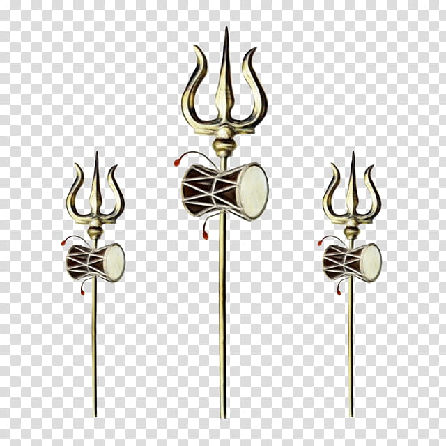 Shiva Ganesha, Trishula, Damaru, Parvati, Trident, Mantra, Hinduism, Metal transparent background PNG clipart