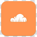 M Flat, Soundcloud, white cloud illustration transparent background PNG clipart