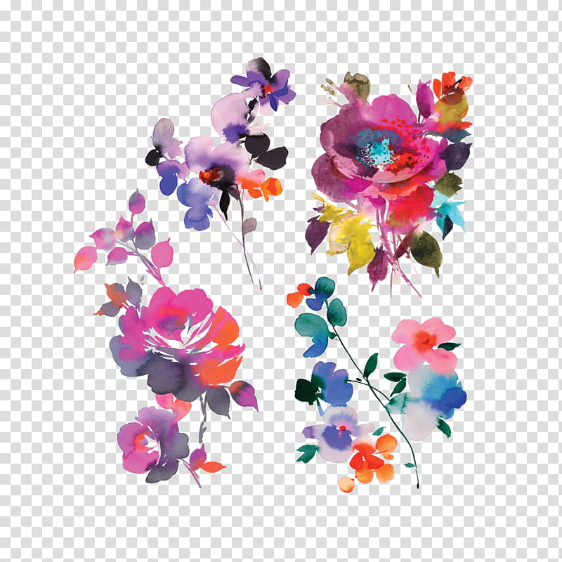 Fashion Abstract, Tattly, Watercolor Painting, Tattoo Art, Drawing, Artist, Flower, Orchids transparent background PNG clipart