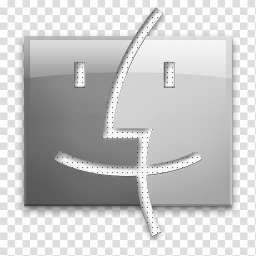 Grey Stack Icons, finder transparent background PNG clipart