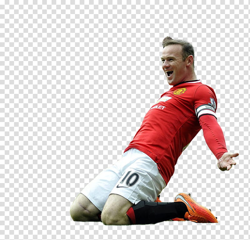 Wayne Rooney Manchester United - transparent background PNG clipart