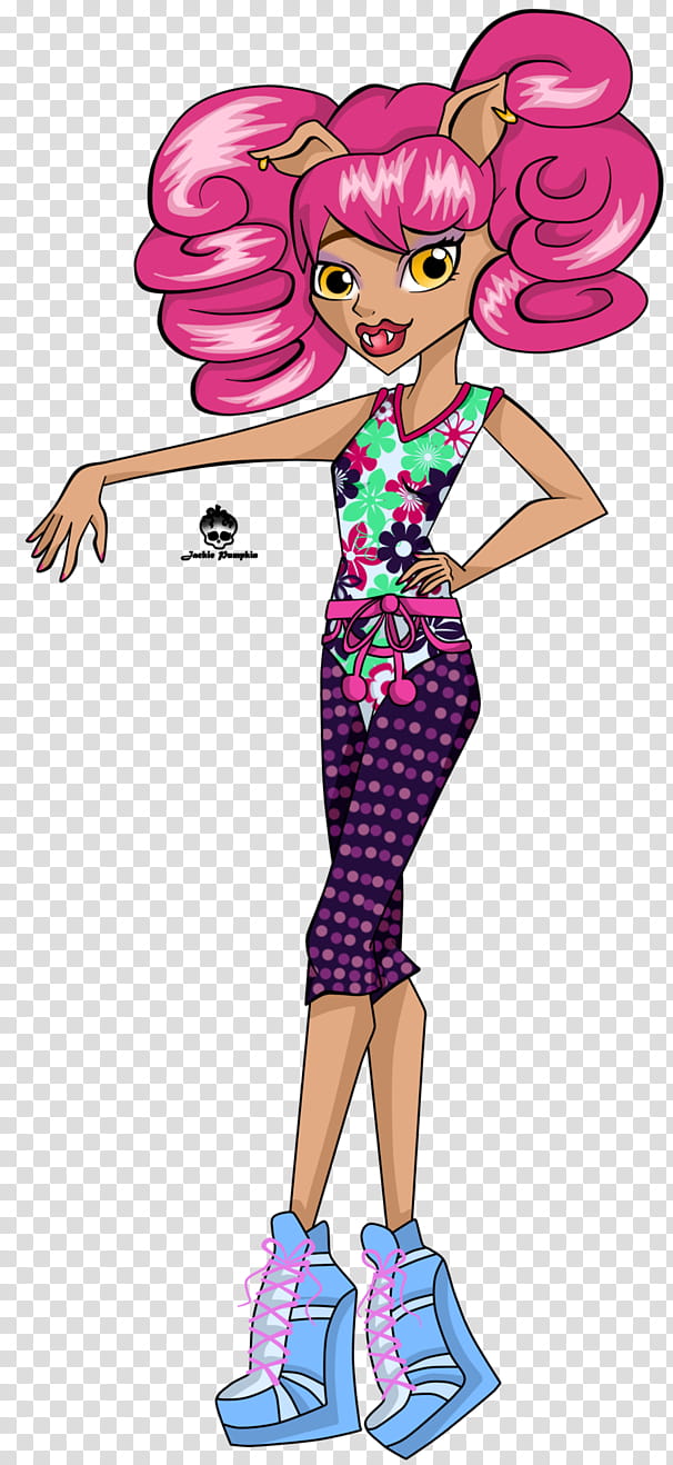 Howleen Wolf, Hip Hop, girl doll illustration transparent background PNG clipart