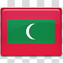 All in One Country Flag Icon, Maldives-Flag- transparent background PNG clipart