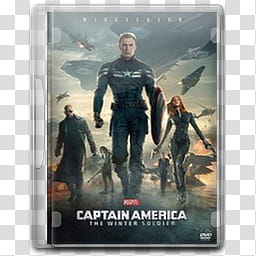 Captain America The Winter Soldier DVD Icons, Captain America The Winter Soldier  transparent background PNG clipart